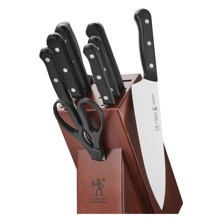 zwilling pure 10 piece knife block set